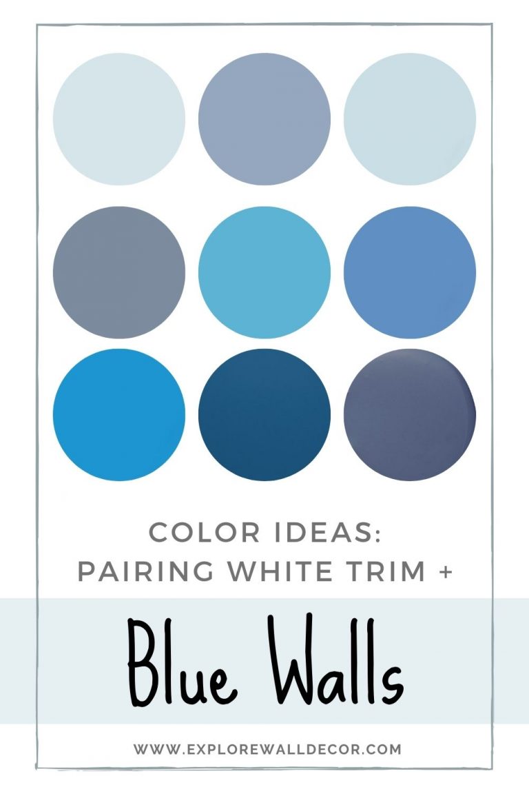 5 Stunning Ideas for Pairing Blue Walls and White Trim in Your Home ...