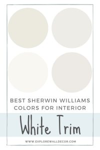 Best Sherwin Williams White Paint Color For Interior Trim (4 Great ...