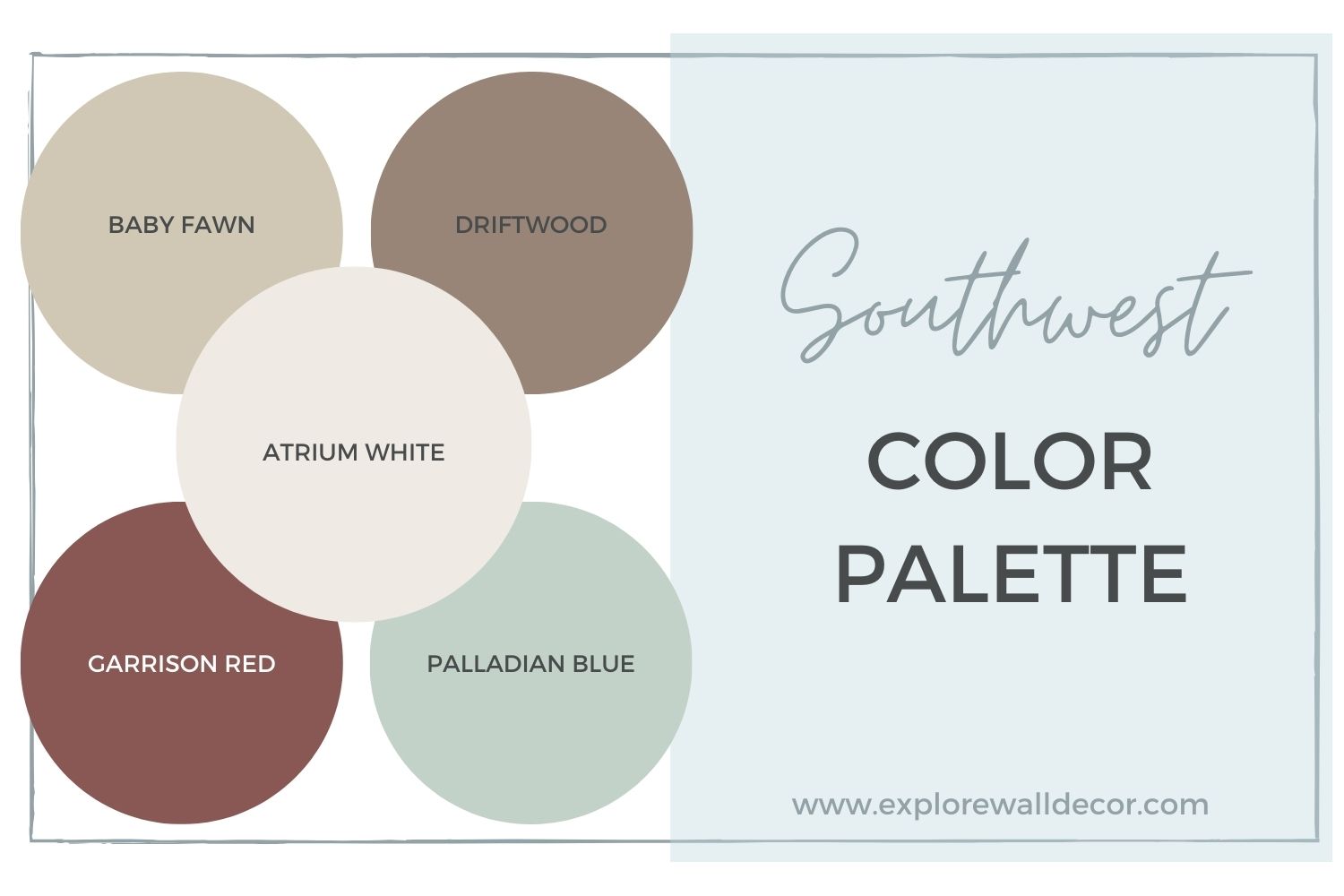 5 Great Options for a Whole House Color Palette from Benjamin Moore ...