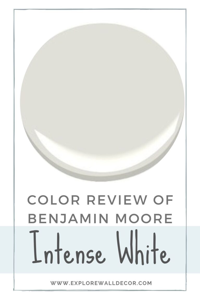 Intense White by Benjamin Moore (Overview) - Explore Wall Decor