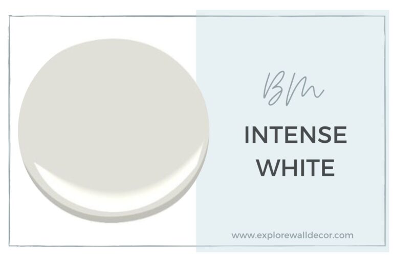 Intense White by Benjamin Moore (Overview) - Explore Wall Decor