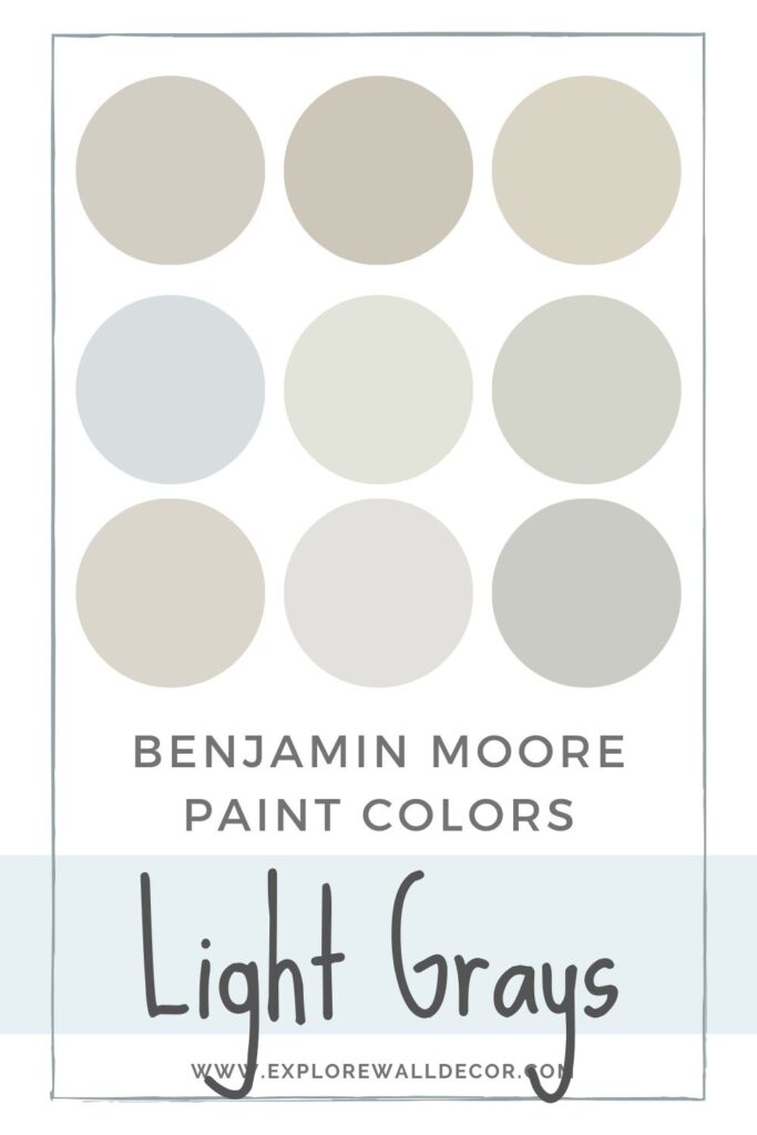 benjamin moore paint colors light gray
