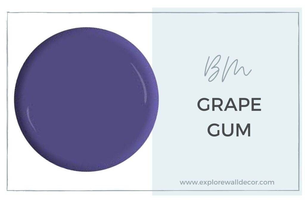 grape gum by benjamin moore