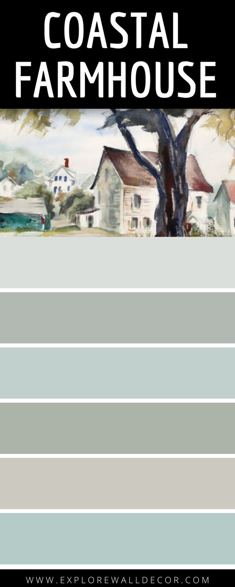 7 Serene Sherwin Williams Coastal Farmhouse Interior Paint Colors ...