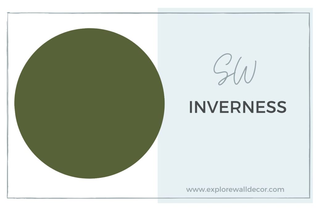 sherwin williams inverness home office paint color