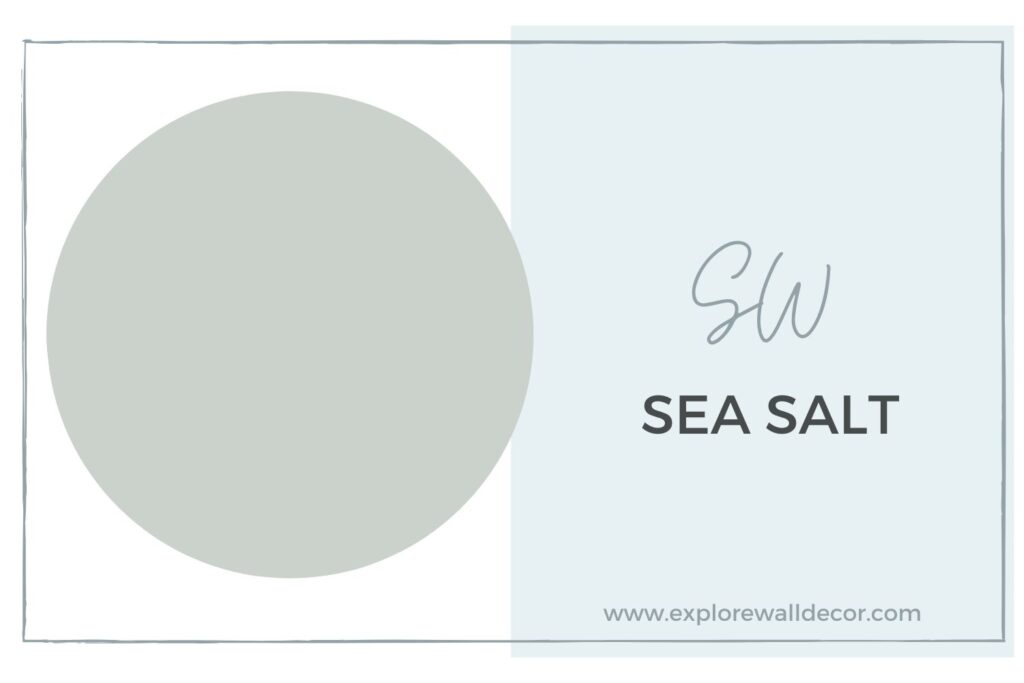 sea salt color splash; text that reads: sw sea salt