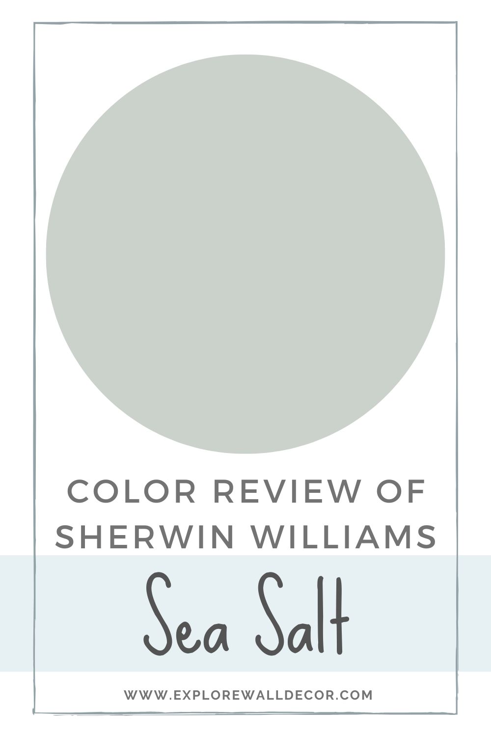 Salt Image For Color Sherwin Williams Sea Salt Paint Color Review - Explore Wall Decor