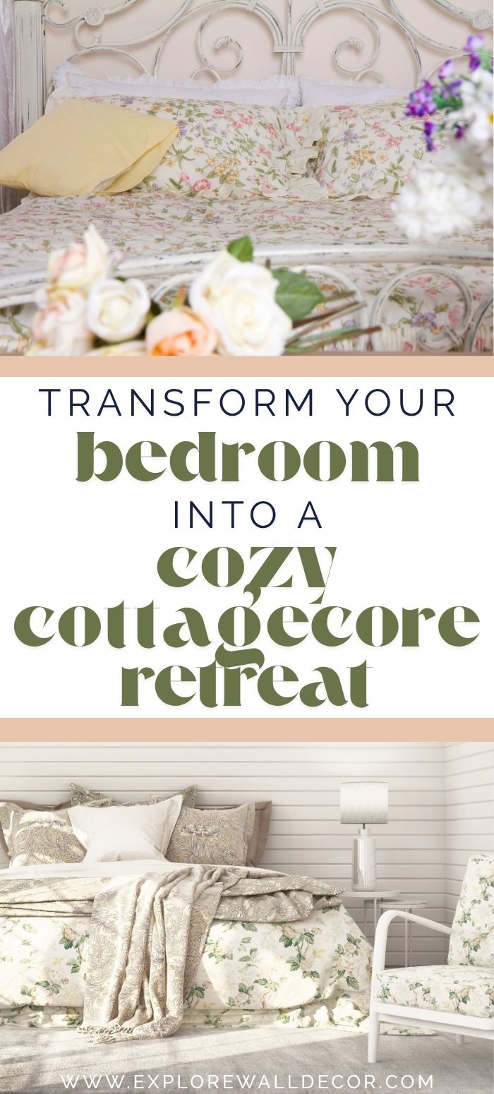 Transform Your Bedroom Into a Cozy Cottagecore Retreat - Explore Wall Decor